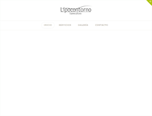 Tablet Screenshot of lipocontorno.com